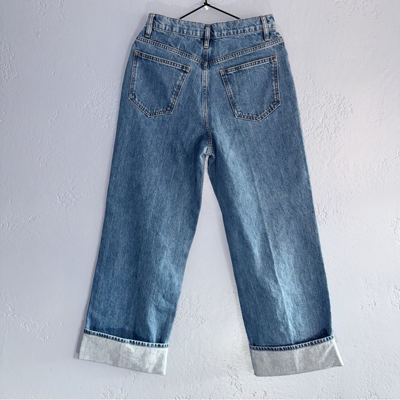 FRAME High-rise wide-leg jeans Size 27 - Picture 5 of 12